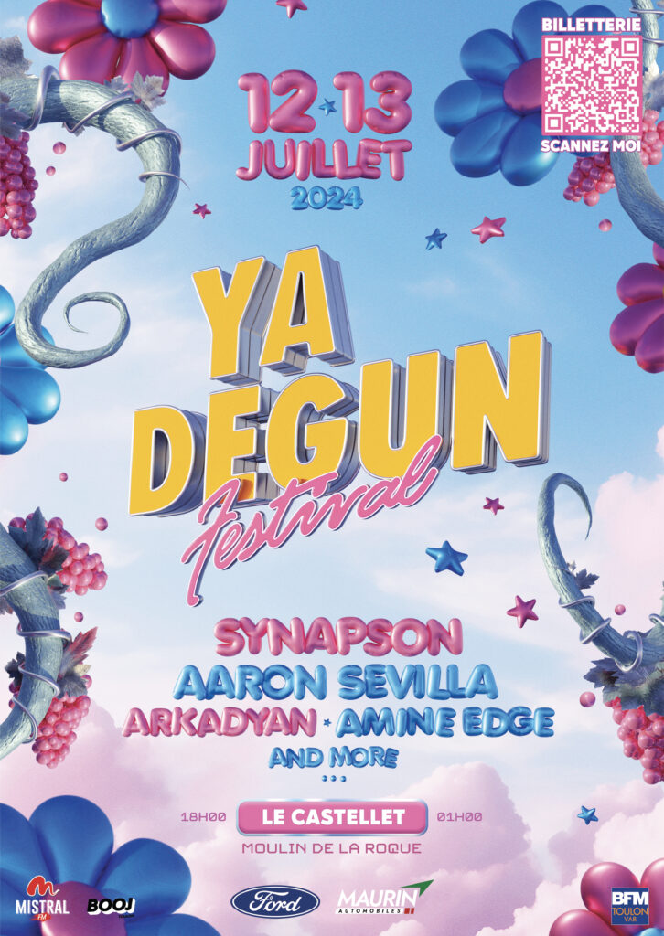 Ya Degun Festival - Affiche 12&13 Juillet 2024